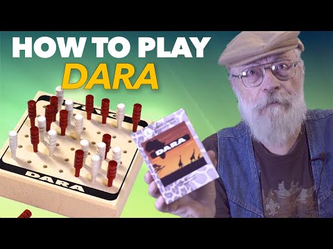 Do you like three-in-a-row games? Dara is a challenging 2-player strategy board game from Nigeria.