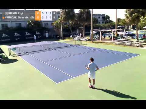 NJT Int. Masters 2013 - KIRKIN - HRUNCAK 6-3, 6-2