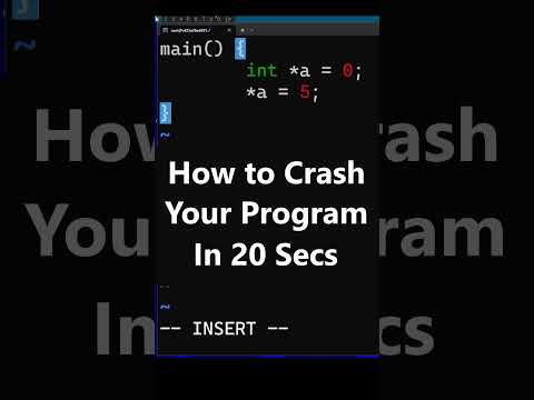 How to Crash Your C Program in 20 Seconds on Linux