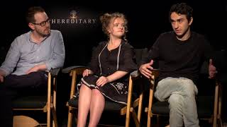Hereditary: Ari Aster, Milly Shapiro & Alex Wolff Official Movie Interview | ScreenSlam video