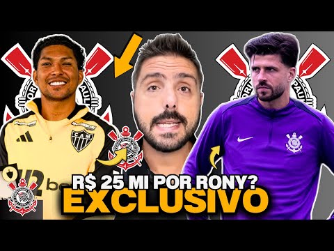🚨AGORA🚨| RESCISÃO E ECONOMIA MILIONÁRIA NO TIMÃO!🚨| NOVIDADES SOBRE RONY E JR SANTOS NO CORINTHIANS!