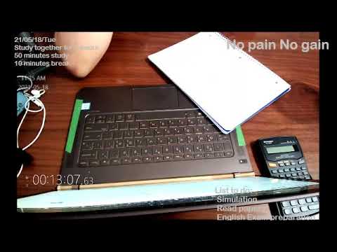 [21-05-18-Tue] Study together for 5 hours