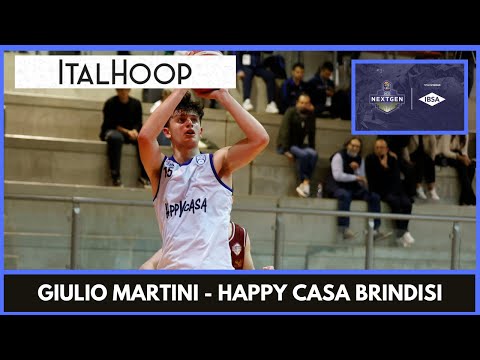 Giulio Martini - MVP Brindisi vs Venezia - LBA Next Gen 2022