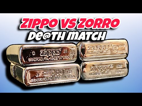 Zippo Armor & Classic vs. Zorro 902 & 902s: Welches Feuerzeug wird gewinnen?