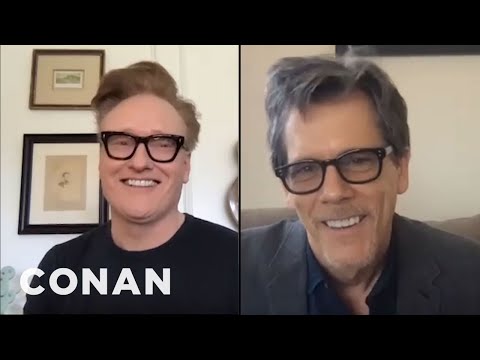 #ConanAtHome: Kevin Bacon Full Interview - CONAN on TBS