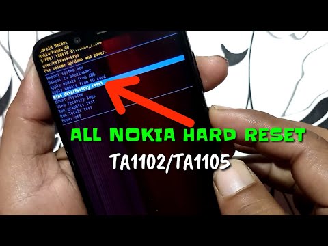 Nokia 5.1 plus ta1102 hard reset