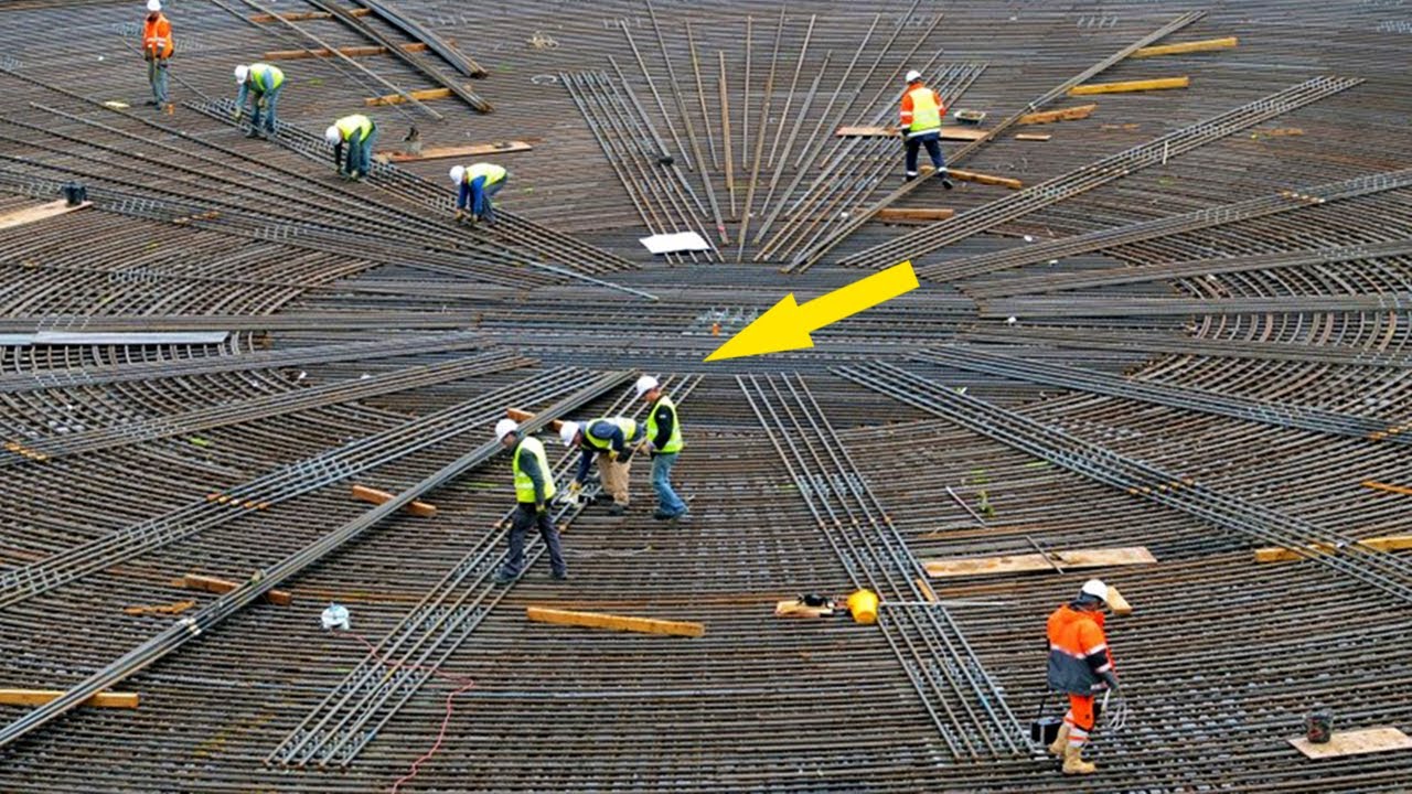 MÓNG của TÒA NHÀ CAO NHẤT THẾ GIỚI