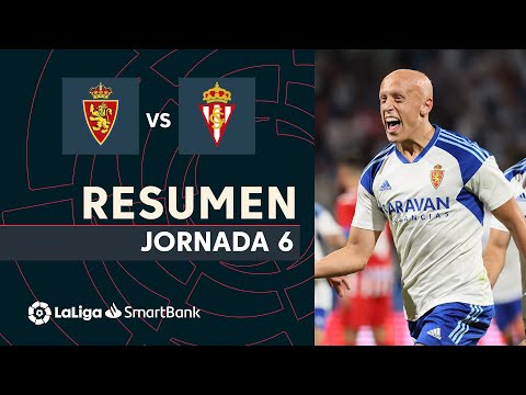 Resumen de Real Zaragoza vs Real Sporting (1-0)