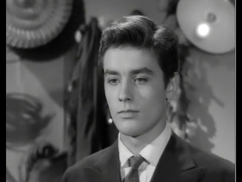 Alain Delon [RARE performance 1957_film debut] | maybe