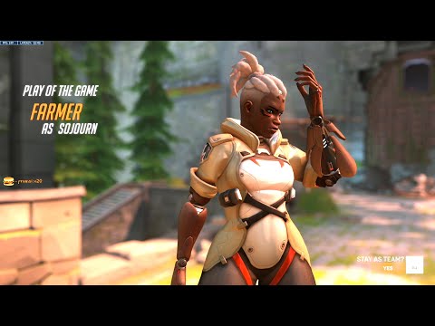 Dafran Insane Sojourn Gameplay - POTG! [ Overwatch 2 PVP Beta ]