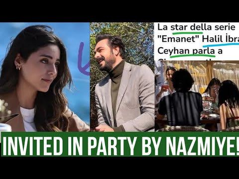 Halil Ibrahim Ceyhan and Sila Turkoglu Invited in Party by Nazmiye Yilmaz