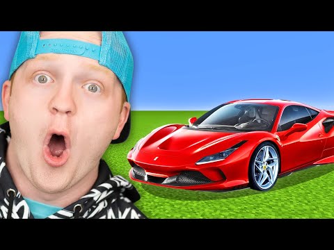 UnspeakablePlays Buys Real Ferrari in Minecraft