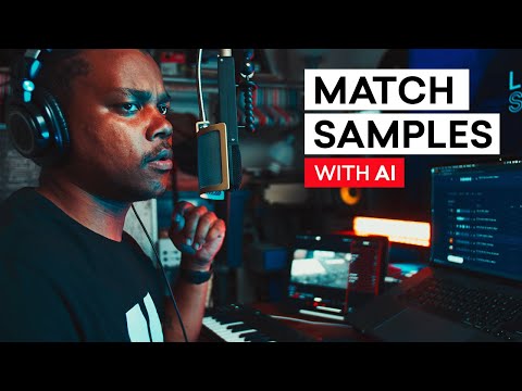 How IAMLXGEND Used AI to MATCH Samples and Make a FIRE Beat | LANDR x IAMLXGEND