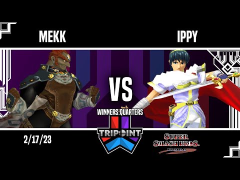Tripoint Smash 180 - Winners Quarters - Mekk(Ganondorf) Vs. ippy(Marth)