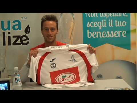 Intervista dopo gara allo schiacciatore Fabrizio Andreatta della Dolciaria Rovelli Morciano