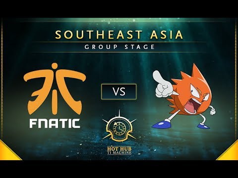 Fnatic vs Skatemasters - TI7: SEA Regional Qualifiers Group Stage - @Xyclopzz