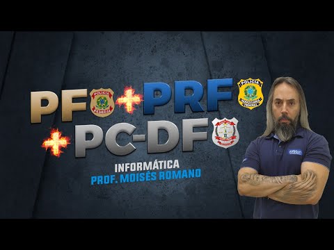 AO VIVO | Aula de Informática - PF, PRF e PCDF Administrativos - AlfaCon
