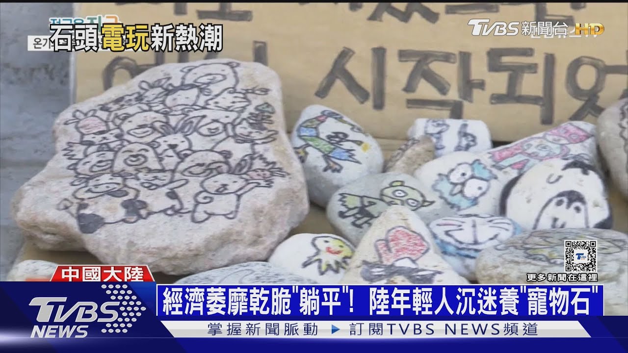 經濟萎靡乾脆「躺平」!陸年輕人沉迷養「寵物石」