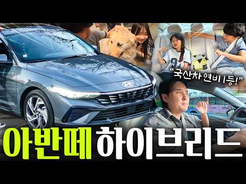 26년형 아반떼 하이브리드 장거리 시승기! 가성비 최고네요.!!