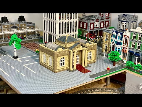 Bau einer Lego Stadt Teil 172. - Das fertige Museum