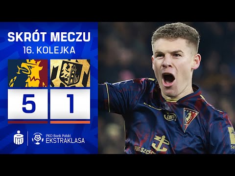 Pogoń - Zagłębie | SKRÓT | Co strzał to gol! Portowcy na piątkę! | Ekstraklasa 2025/26