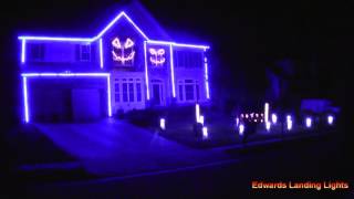 Halloween Light Show 2015 - Downtown by Macklemore &amp; Ryan Lewis
