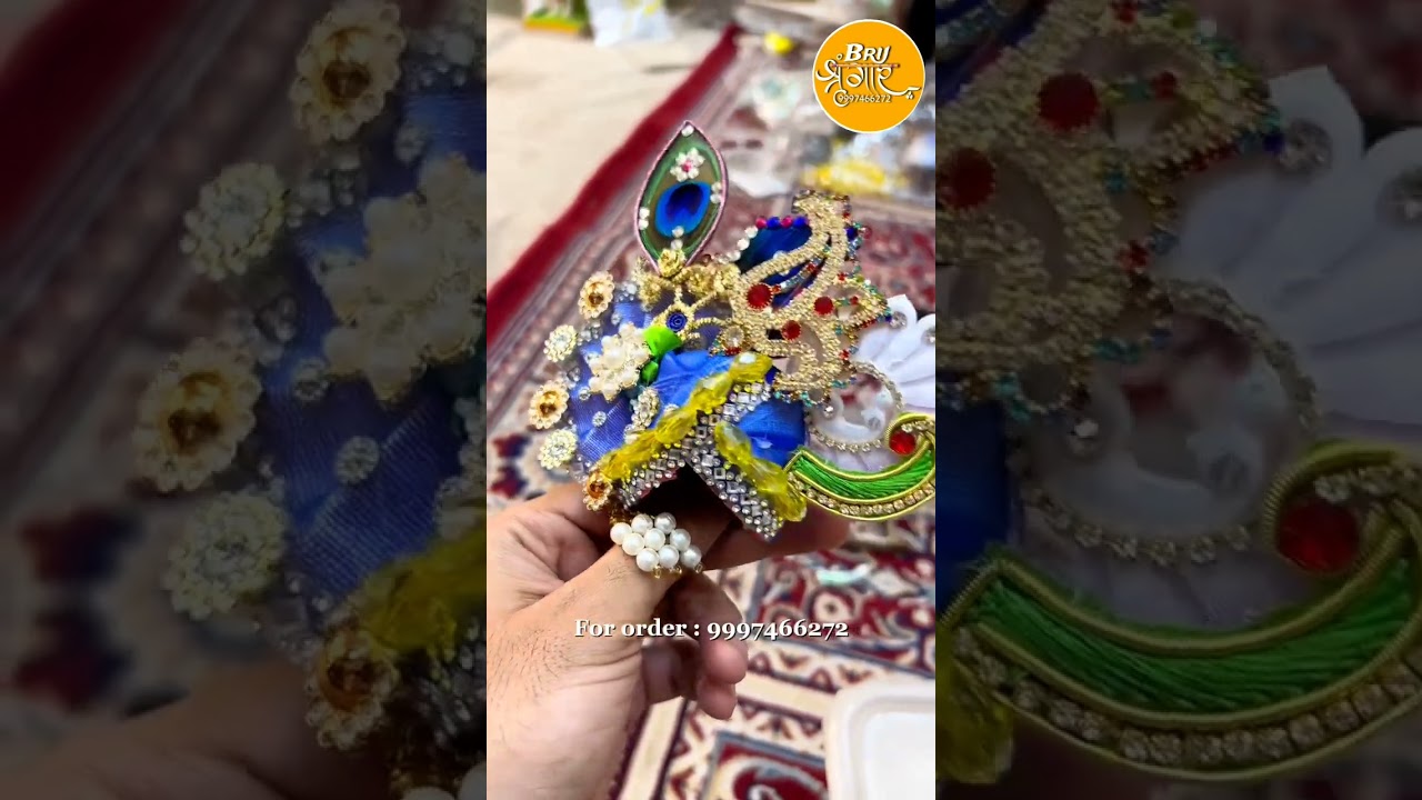Handmade Pagdi for Laddu & Krishna