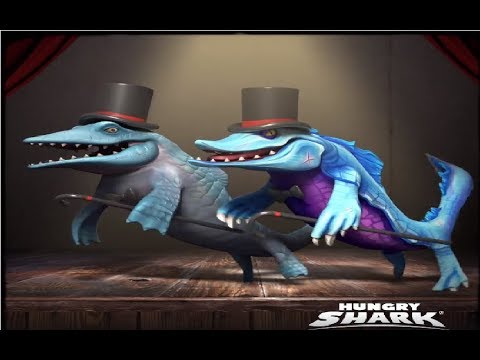 Most Toys Robots Collected in 3min (Harbor Map) Live Contest - Hungry Shark World