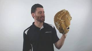 Video thumbnail: All Star Pro Elite 13.00" First Base Mitt: FGAS-FBSC