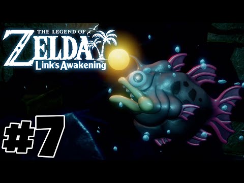 Link's Awakening - Episode 7: Angler's Tunnel [100% Walkthrough]