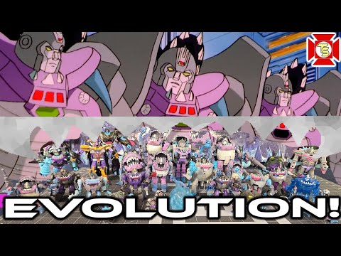 TRANSFORMERS: EVOLUTION of the SHARKTICONS (1986 to SS86)