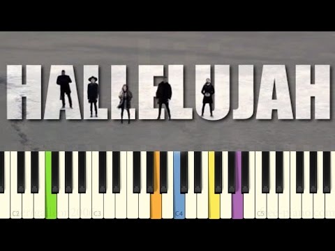 Hallelujah - Pentatonix piano tutorial