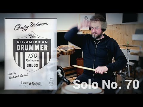 Handgefertigte Black Walnut Snare – PS Custom Drums | Wilcoxon Snare Solo No. 70 | Helmar Weiß