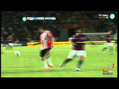 GOL DE ZAPATA - ESTUDIANTES 1 SAN LORENZO 1 - FECHA 3 (22 02 2013)
