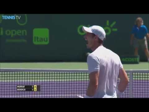 2015 ATP Miami Open Semi-Finals - Djokovic v Isner & Murray v Berdych