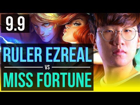 Ruler EZREAL & Karma vs MISS FORTUNE & Braum (ADC) | Korea Challenger | v9.9