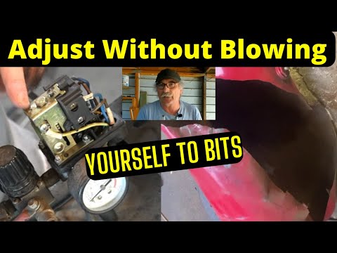 How to Adjust an Air Compressor Pressure Switch