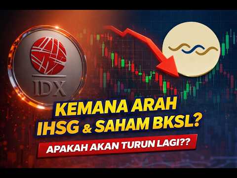 IHSG dan BKSL market outlook dan cara saya memanfaatkan BKSL!!!