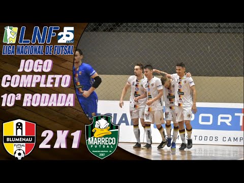 JOGO COMPLETO Blumenau 2x1 Marreco | 10ª Rodada | LNF 2020 (24/10/2020)