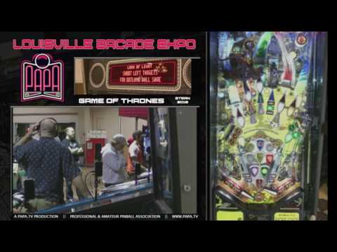 2016 Louisville Arcade Expo Pinball Tournament
