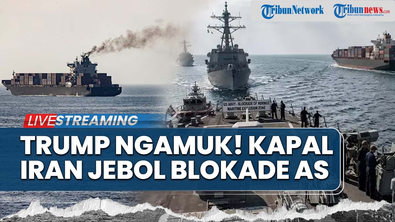 26 Kapal Iran Terobos Blokade AS di Selat Hormuz, Trump Cegat 3 Tanker Teheran di Dekat Laut RI