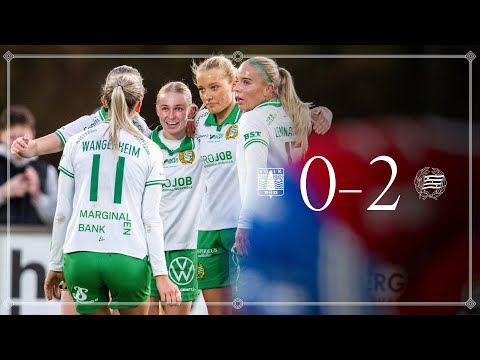 SAMMANDRAG | Vittsjö 0-2 Hammarby | OBOS Damallsvenskan 2025
