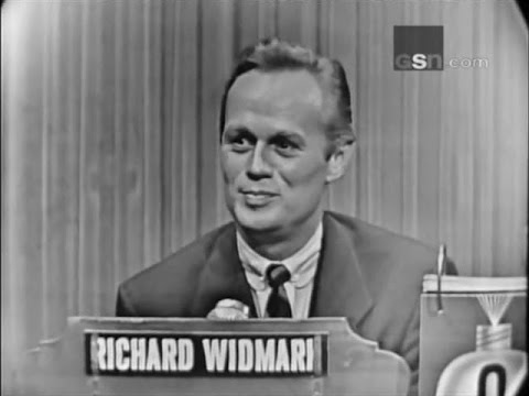 What's My Line? - Richard Widmark; Victor Borge [panel] (Jan 31, 1954) [UPGRADE!]