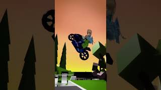 How to do the flying motorcycle glitch in Brookhaven RP #shorts