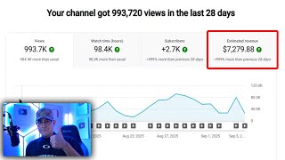 Faceless YouTube Earnings: $7K in 25 Days — Full Breakdown & Transcript