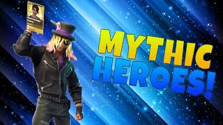 How To Get Mythic Heroes In Fortnite Save The World!