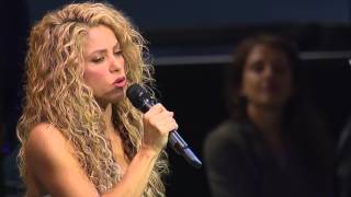 Shakira sings &#39;Imagine&#39; at the United Nations | UNICEF