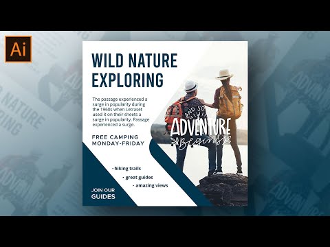 How to Design a Social Media Post in Adobe Illustrator