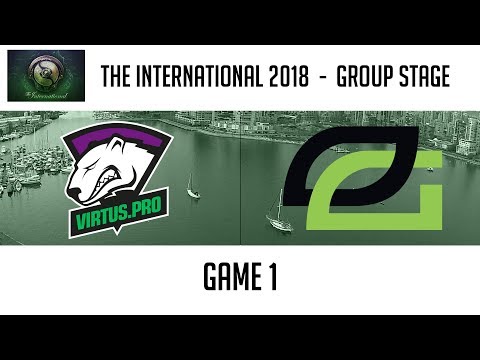 Virtus.pro vs OpTic Gaming (Game 1) | The International 2018: Group Stage