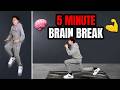 5 Minute Brain Break Workout For Kids Classroom Movement Break GreysonPumple